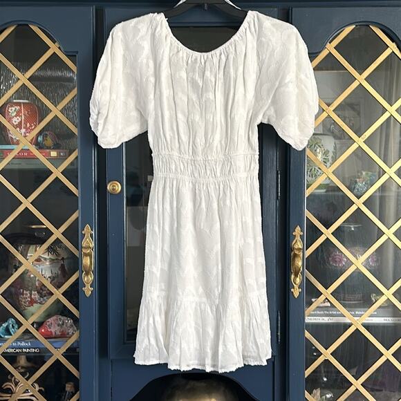 NWT Mink Pink Abella Mini Dress in White - Picture 6 of 12